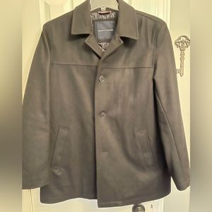 Tommy Hilfiger Wool Coat-  Men’s Large- Black